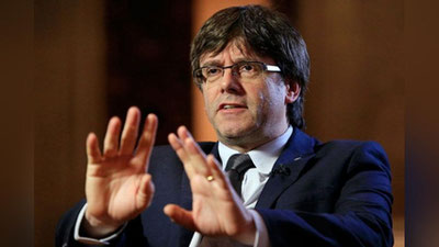 'Каталониянинг собиқ раҳбари ҳибсга олиниши мумкин 'ning rasmi