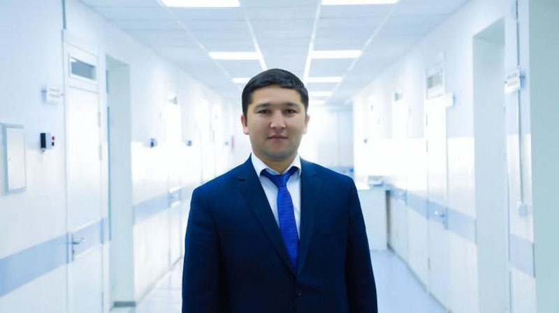 'Navoiy viloyati sog`liqni saqlash boshqarmasiga yangi rahbar tayinlandi'ning rasmi