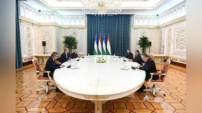 'Абдулла Арипов Тожикистон президенти билан учрашди'ning rasmi