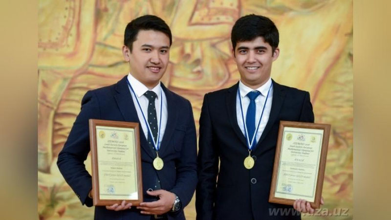 Изрображение 'Студенты Национального университета Узбекистана завоевали золотые медали на международной олимпиаде в Кипре'