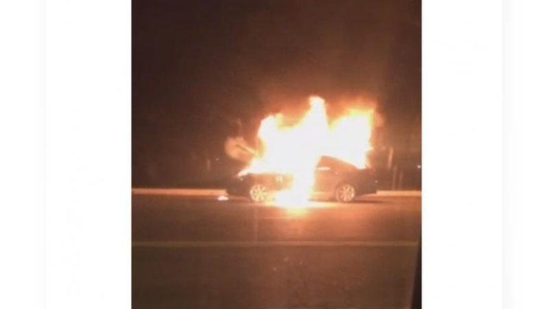 Изрображение 'Возле моста «Камолон» загорелась Epica (Видео)'