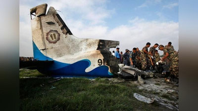 Изрображение 'В горах Непала разбился второй пассажирский самолет'