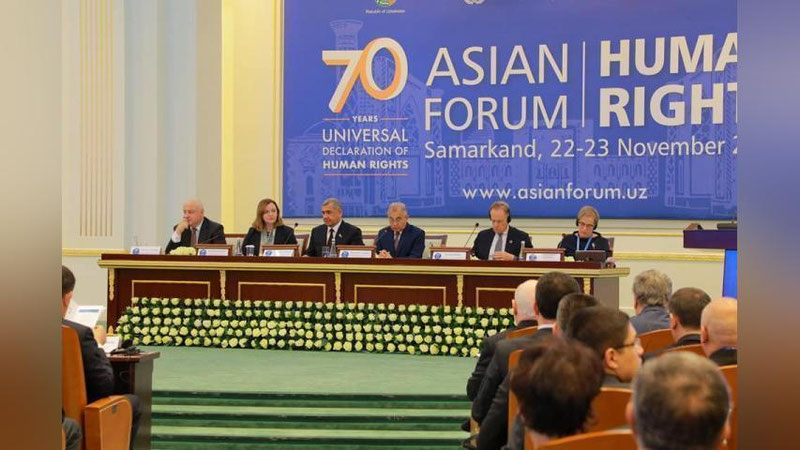 'Shavkat Mirziyoyevning Osiyo forumi ishtirokchilariga murojaatnomasi 'ning rasmi