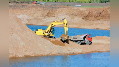 Изрображение 'ЗА НЕЗАКОННУЮ ДОБЫЧУ ПЕСКА И ГАЛЬКИ БУДЕТ ГРОЗИТЬ ШТРАФ И КОНФИСКАЦИЯ'
