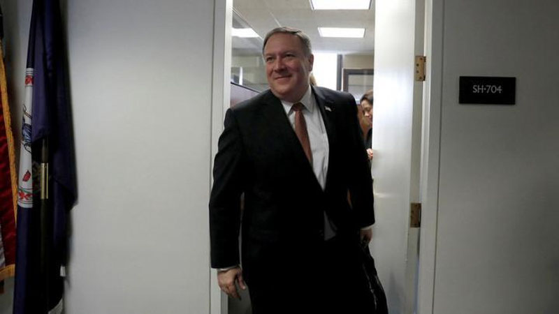 Изрображение 'МАЙК ПОМПЕО СТАЛ НОВЫМ ГОССЕКРЕТАРЕМ США'