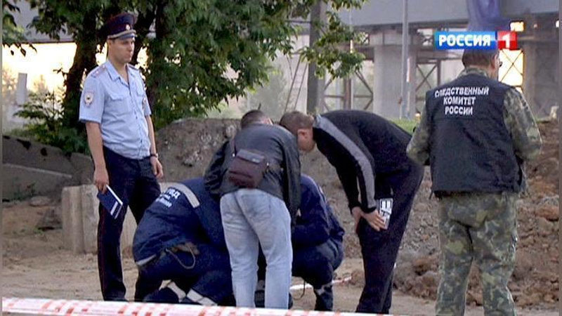 Изрображение 'Внутри трибуны подмосковного стадиона обнаружили мумифицированный труп мужчины '