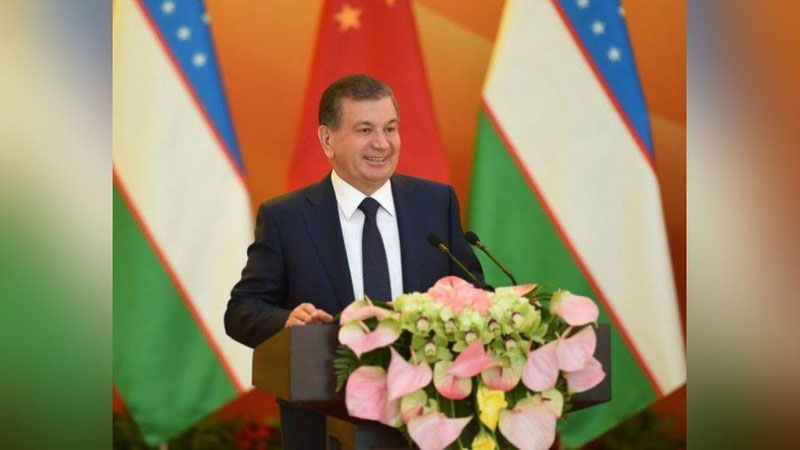 'Шавкат Мирзиёев "Бир макон, бир йўл" халқаро форумида нутқ сўзлади'ning rasmi