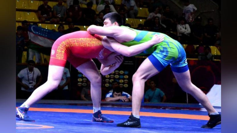 Изрображение 'СБОРНАЯ УЗБЕКИСТАНА ЗАВОЕВАЛА 10 МЕДАЛЕЙ ЧА ПО СПОРТИВНОЙ БОРЬБЕ'