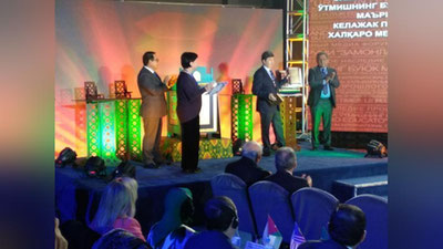 'BUGUN  TOShKENTDA XALQARO MEDIA-FORUMI O`Z IShINI BOShLADI 'ning rasmi