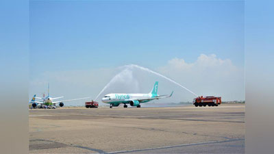 'Ar-Riyoddan Toshkentga “Flynas” aviakompaniyasining birinchi parvozi amalga oshirildi'ning rasmi