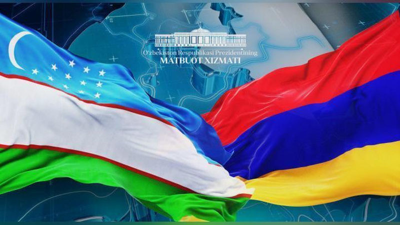 Изрображение 'ШАВКАТ МИРЗИЁЕВ ПОЗДРАВИЛ НОВОГО ПРЕЗИДЕНТА АРМЕНИИ С ИЗБРАНИЕМ'