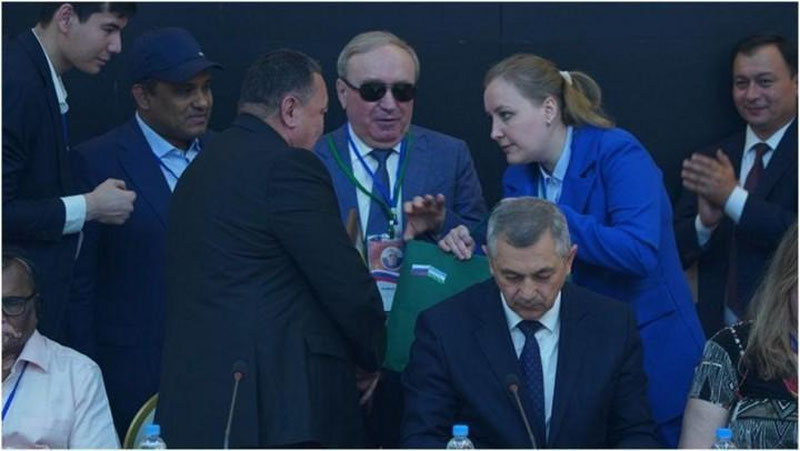 'Toshkentda Osiyo ko`zi ojizlar uyushmasining navbatdagi assambleyasi ish boshladi'ning rasmi