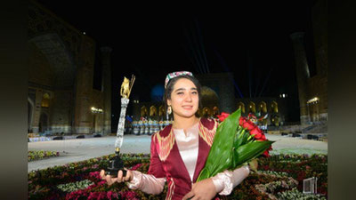 Изрображение 'Студентка Госконсерватории выиграла Гран-при фестиваля "Шарк тароналари"'