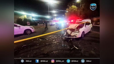'Toshkentda “Lacetti” va “Cobalt” ishtirokida ayanchli YTH sodir bo`ldi. 27 yoshli haydovchi voqea joyida vafot etgan'ning rasmi