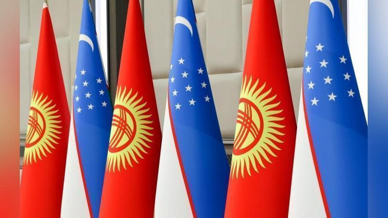 'O`zbekiston va Qirg`iziston o`rtasidagi o`zaro tovar ayirboshlash hajmi 2 mlrd dollarga etkaziladi'ning rasmi