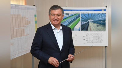 'ШАВКАТ МИРЗИЁЕВ БЕКОБОД ШАҲРИГА ТАШРИФ БУЮРДИ'ning rasmi