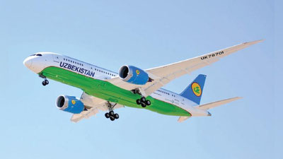 Изрображение 'УЗБЕКИСТАН ПОЛУЧИТ ЕЩЕ ОДИН "ДРИМЛАЙНЕР"'