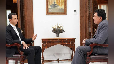'Bashar Asad Suriyani tiklashga qancha mablag` ketishini ma`lum qildi'ning rasmi