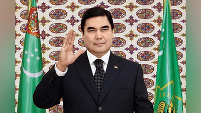 '​Shavkat Mirziyoev Gurbanguli Berdimuhamedovni tabrikladi'ning rasmi