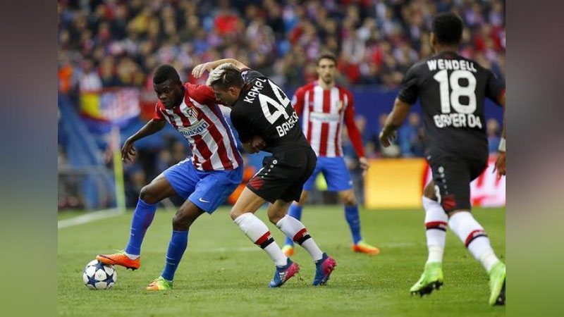 'EChL. “Atletiko” o`zida durang o`ynadi va “Bayer”ni musobaqadan chiqarib yubordi'ning rasmi