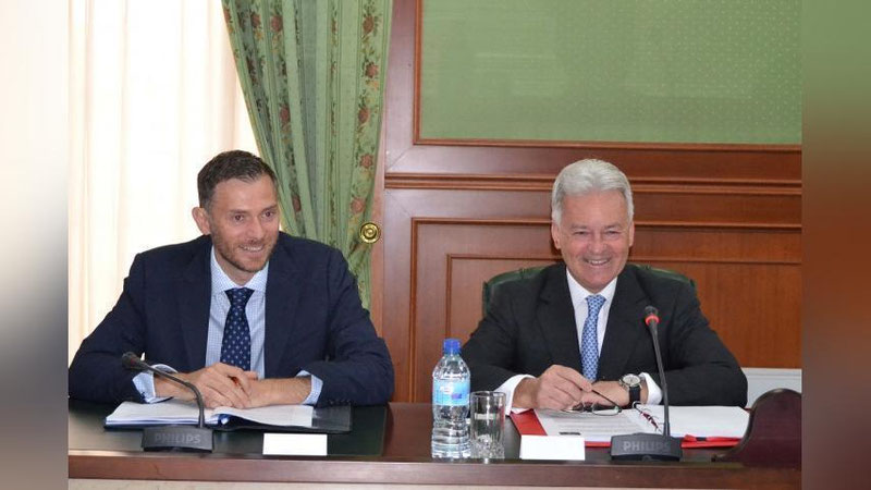 Изрображение 'ГЛАВА МИД ПРИНЯЛ ЗАММИНИСТРА ИНОСТРАННЫХ ДЕЛ ВЕЛИКОБРИТАНИИ'