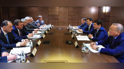 Изрображение 'О ЧЕМ ГОВОРИЛИ НА ВСТРЕЧЕ АКИМ АЛМАТЫ И ХОКИМ ТАШКЕНТА: ВИДЕО'