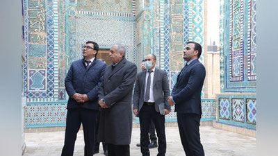 'Pokiston Islom Respublikasi Bosh vaziri maslahatchisi Samarqand shahrining turizm salohiyati bilan tanishdi (foto)'ning rasmi