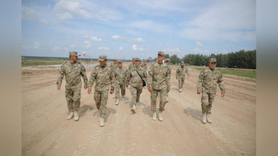 'O`zbekistonlik harbiylar “Alabino”da. “Tank biatloni”ga yakuniy tayyorgarlik boshlandi'ning rasmi