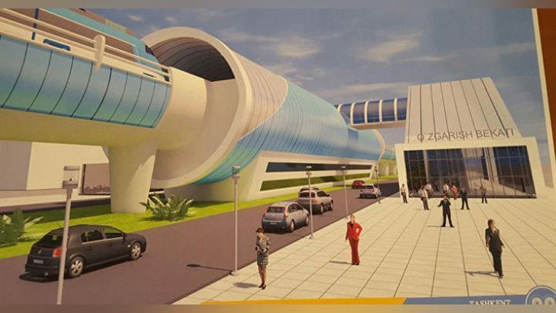 '​TOShKENTDA ER USTI METRO LINIYaSI QURILIShI BOShLANDI'ning rasmi