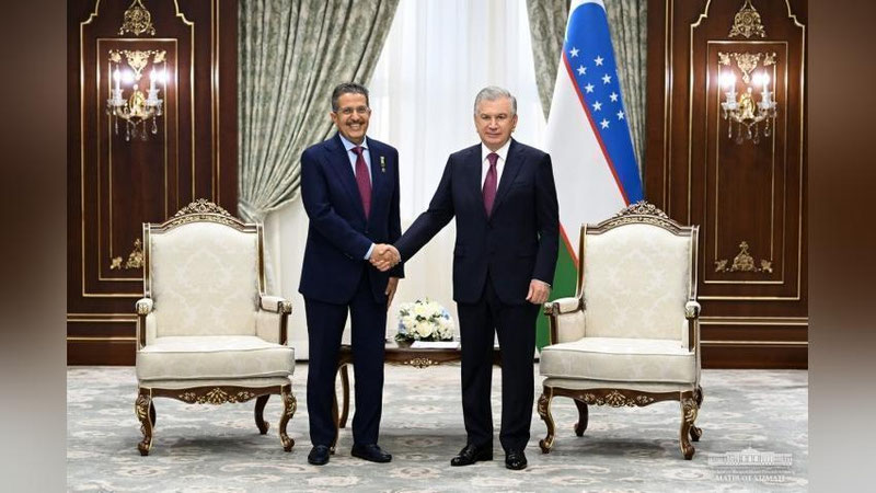 'O`zbekiston Prezidenti Saudiya Arabistoni bilan ustuvor investisiya loyihalarining borishini ko`rib chiqdi'ning rasmi