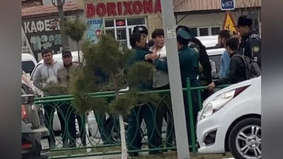 'Farg`onada IIB xodimlari va fuqaro o`rtasida janjal yuz berdi'ning rasmi