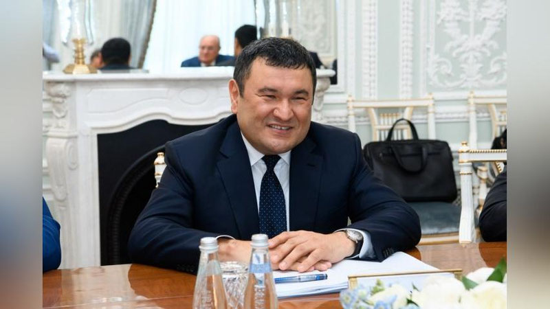 'Energetika vaziri Jo`rabek Mirzamahmudov ”Gazprom“ rahbari bilan uchrashdi'ning rasmi