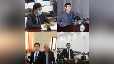 Изрображение 'Хокимов районов Кашкадарьи, отправившихся в Ташкент на лечение, заменила молодежь'