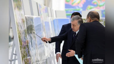 'Prezident Samarqandning turizmini rivojlantirishga doir taqdimot bilan tanishdi'ning rasmi