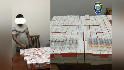 'Zangiota va Yashnobod tumanlarida pandemiya sharoitida talab yuqori bo`lgan dori vositalarining noqonuniy muomalaga kiritilishining oldi olindi'ning rasmi