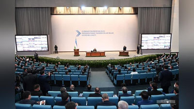 'Shavkat Mirziyoevning tadbirkorlar bilan ochiq muloqoti boshlandi'ning rasmi