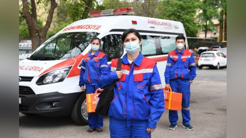 'SSV: “Tez yordam" xizmatida mehnat qilayotgan shifokorlar soni 13 yarim ming nafardan oshdi'ning rasmi