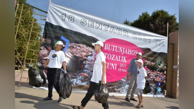 'Butunjahon tozalik kuni. U faqat bir kun kerakmi?'ning rasmi