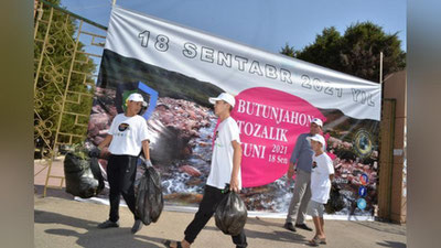 'Butunjahon tozalik kuni. U faqat bir kun kerakmi?'ning rasmi