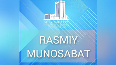 'YouTube'dagi "Surxondaryo viloyati uchun sharmandalik"ga hokimlik munosabati bildirdi'ning rasmi