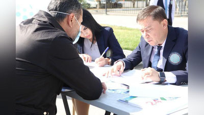 'Toshkentdagi yirik savdo majmualarida DXA tomonidan sayyor qabullar o`tkazildi'ning rasmi