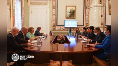 'Iqtisodiy hamkorlikni chuqurlashtirish niyatidamiz — V.Matvienko'ning rasmi