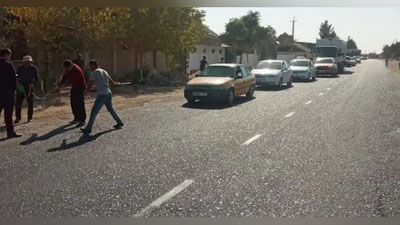 Изрображение 'В Шурчи грузовик насмерть сбил переходящую дорогу пенсионерку'