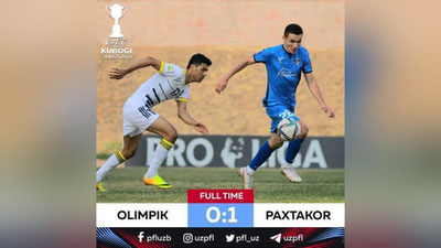 'O`zbekiston kubogi: “Paxtakor” dastlabki yarim finalchiga aylandi'ning rasmi