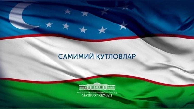 'Shavkat Mirziyoevga qutlovlar kelishda davom etmoqda'ning rasmi