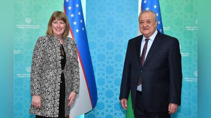 Изрображение 'Глава МИД Узбекистана принял Спецдокладчика ООН'