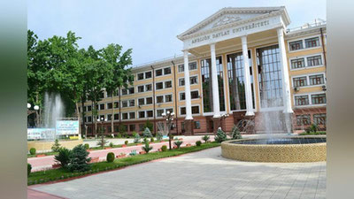 'Андижон давлат университетининг 4-қаватидан тушиб кетган аёл вафот этгани хабар қилинди'ning rasmi