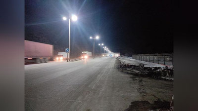 '"Қамчиқ" довонидаги автойўл тунелларида ёритиш тизимлари ёқилди'ning rasmi