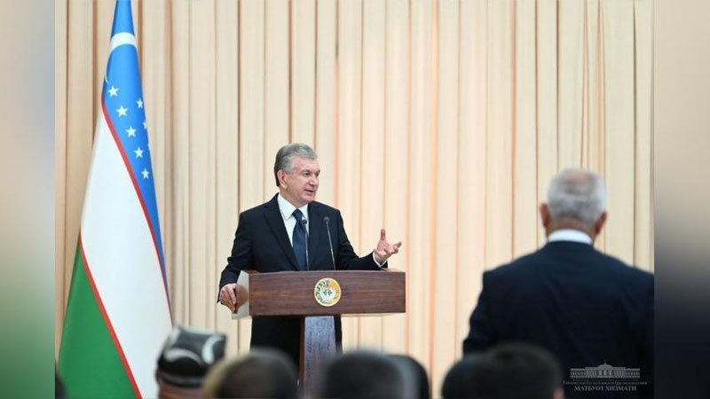 'Президент маҳаллаларни обод, озода ва яшил маконга айлантириш, маданий-маърифий тадбирларни кўпайтириш масаласига ҳам тўхталди'ning rasmi