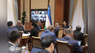 'Сенатнинг йигирма бешинчи ялпи мажлиси 28 апрель куни чақириладиган бўлди'ning rasmi